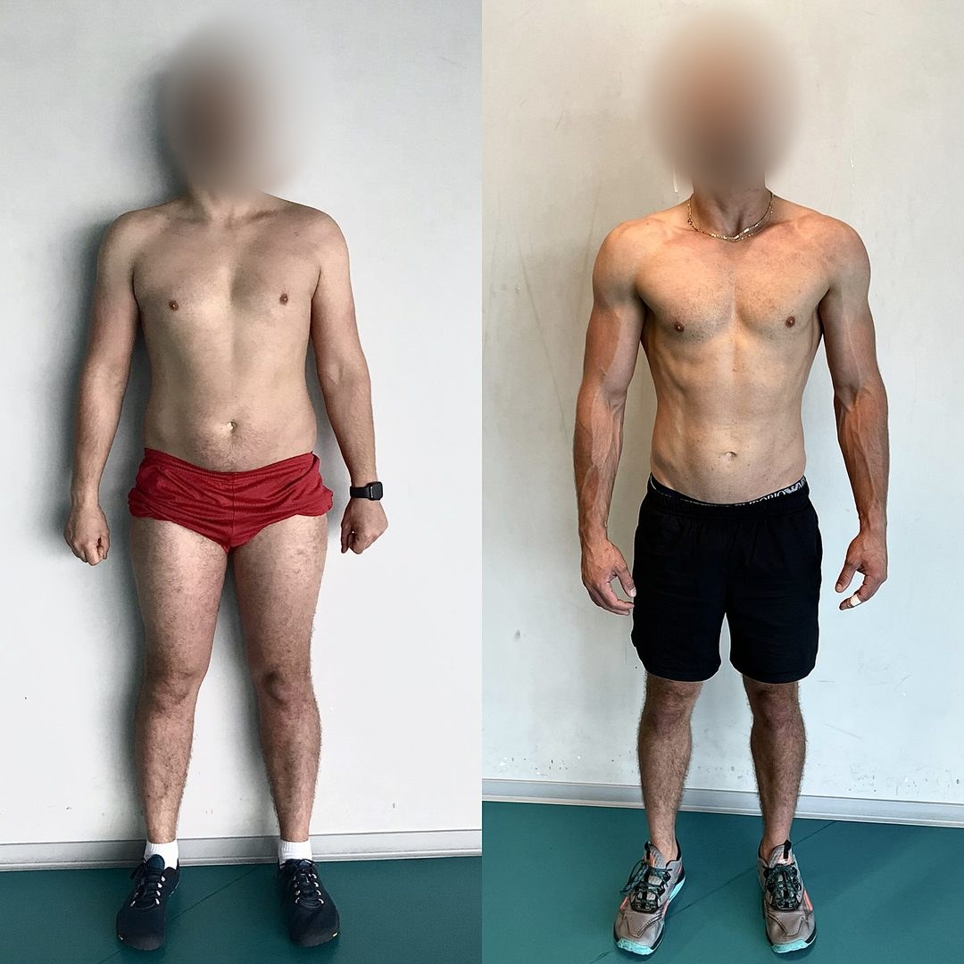 Metamorfoza podopiecznego 19 — przed i po